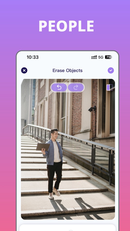 #2. Remove Objects · Photo Eraser (iOS) 由: Nanjing JiuShi Technology Co., Ltd.