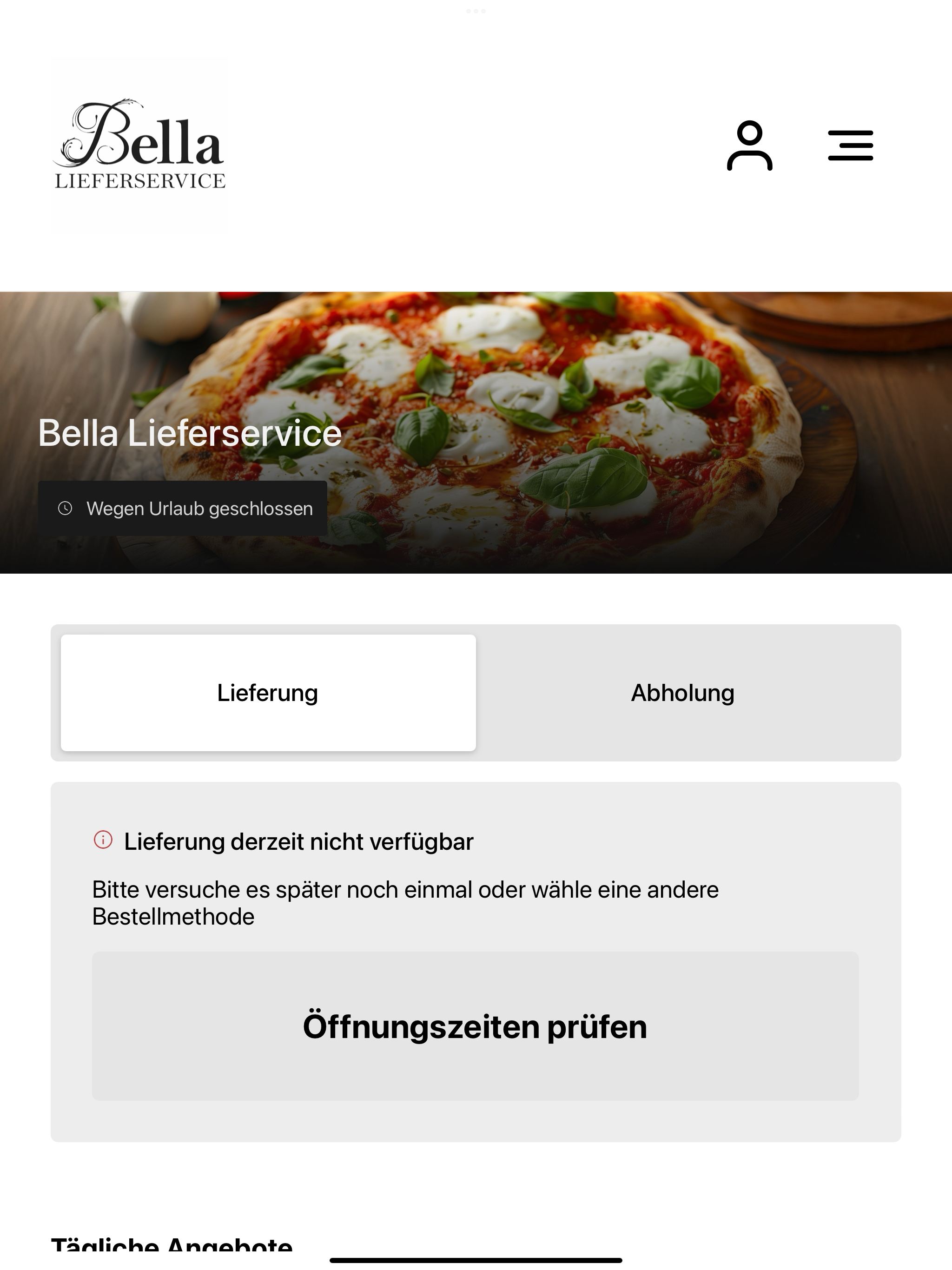Bella Lieferservice screenshot 5
