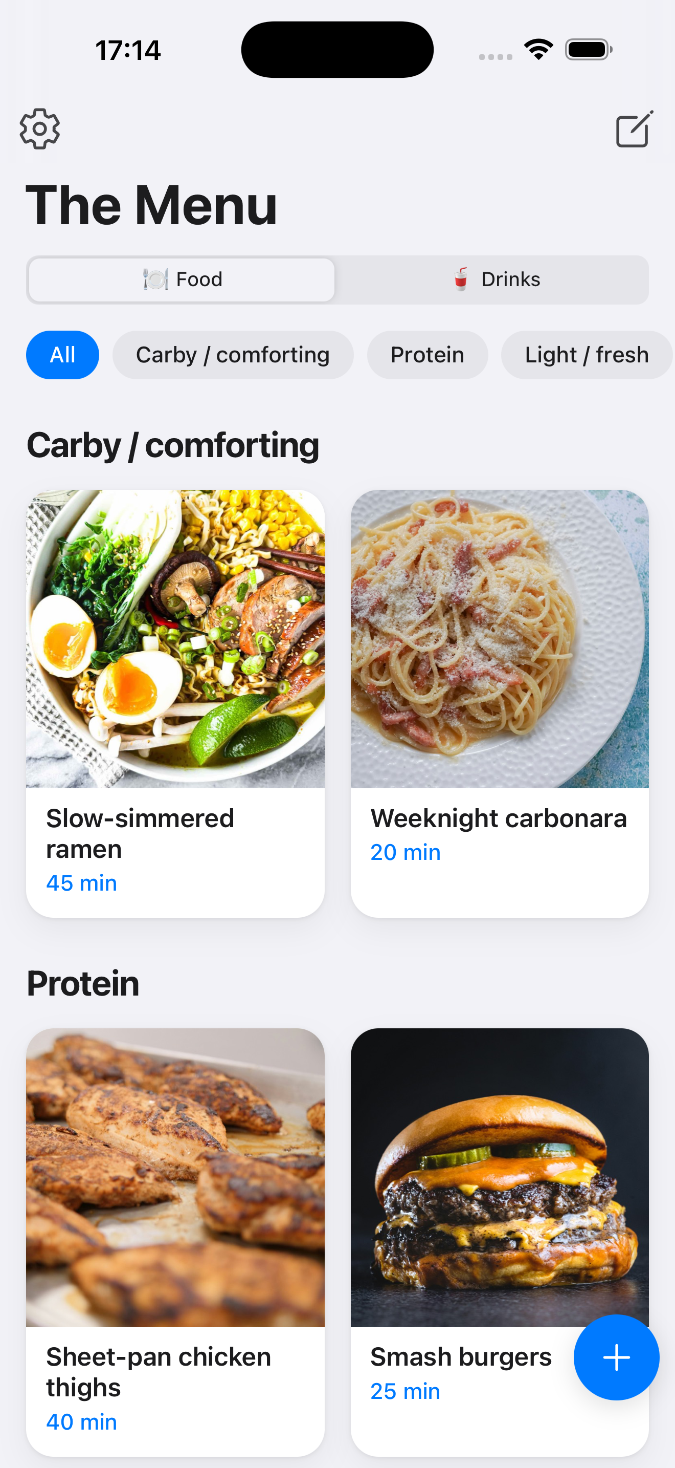 The Menu - home menu screenshot 3