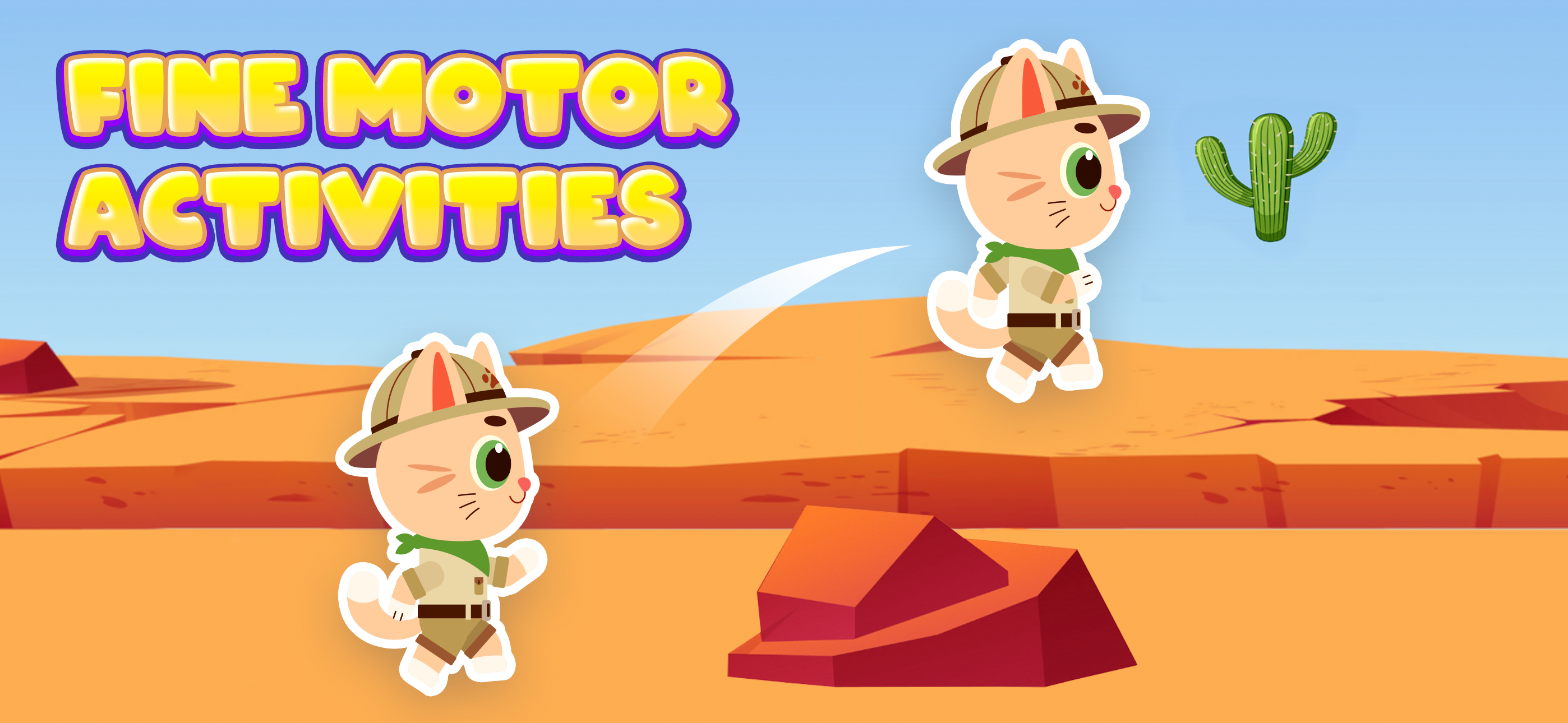 Exploration cat learning games