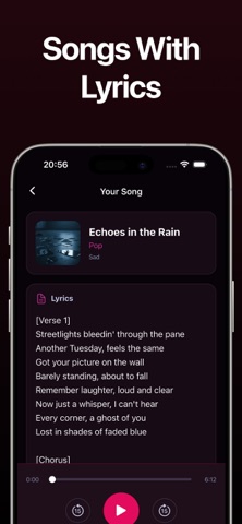 aUdio - AI Song Maker Screenshot 3 of 4