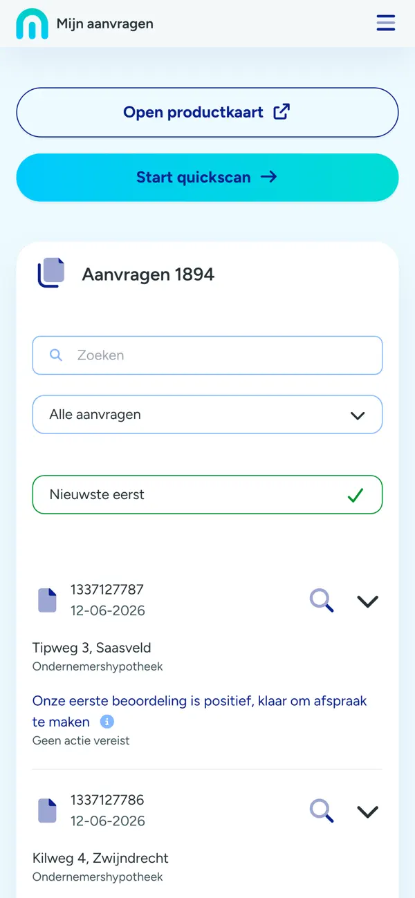 Screenshot #3 pour Mogelijk Intermediairs
