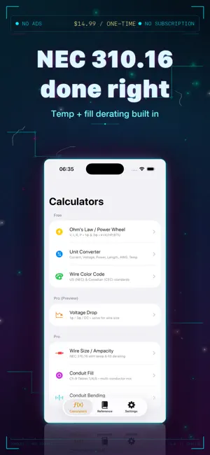 Conduit – Electrician Calc screenshot 3