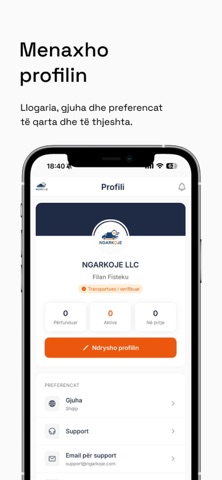 Ngarkoje iPhone screenshot