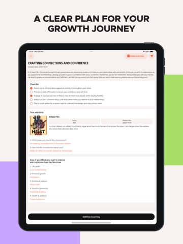 Timo - Movie Coach iPad screenshot 3