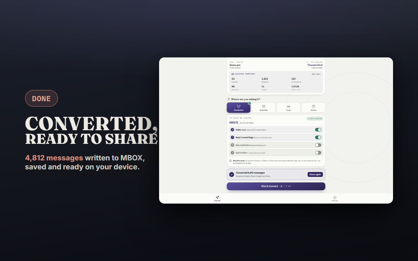 PST to MBOX Converter, PDF screenshot 13