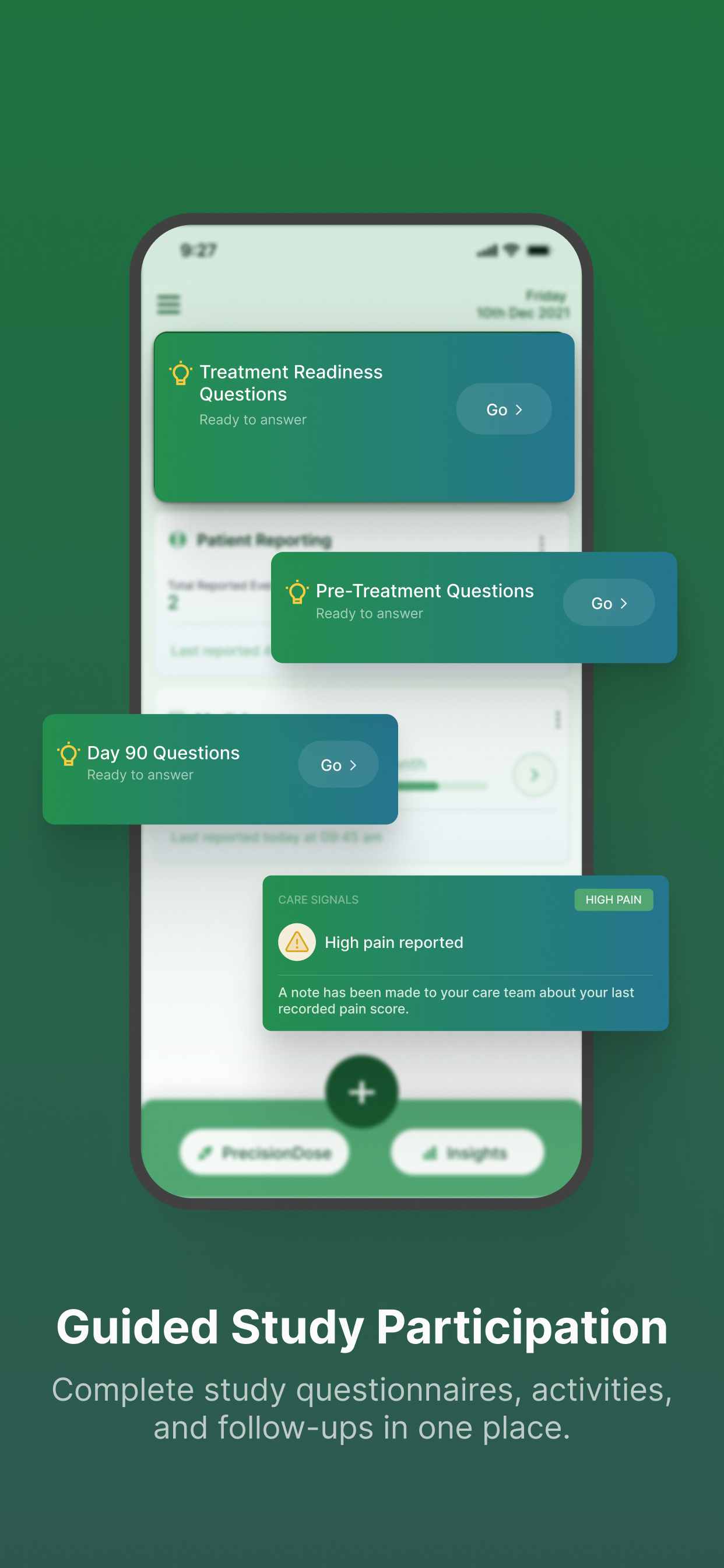 OnTracka Health & Research App screenshot 4