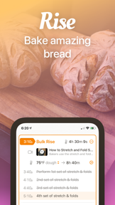 Rise: Baking & Bread Recipes screenshot