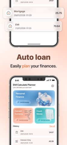 EMI Calculator Planner Screenshot 2 of 5
