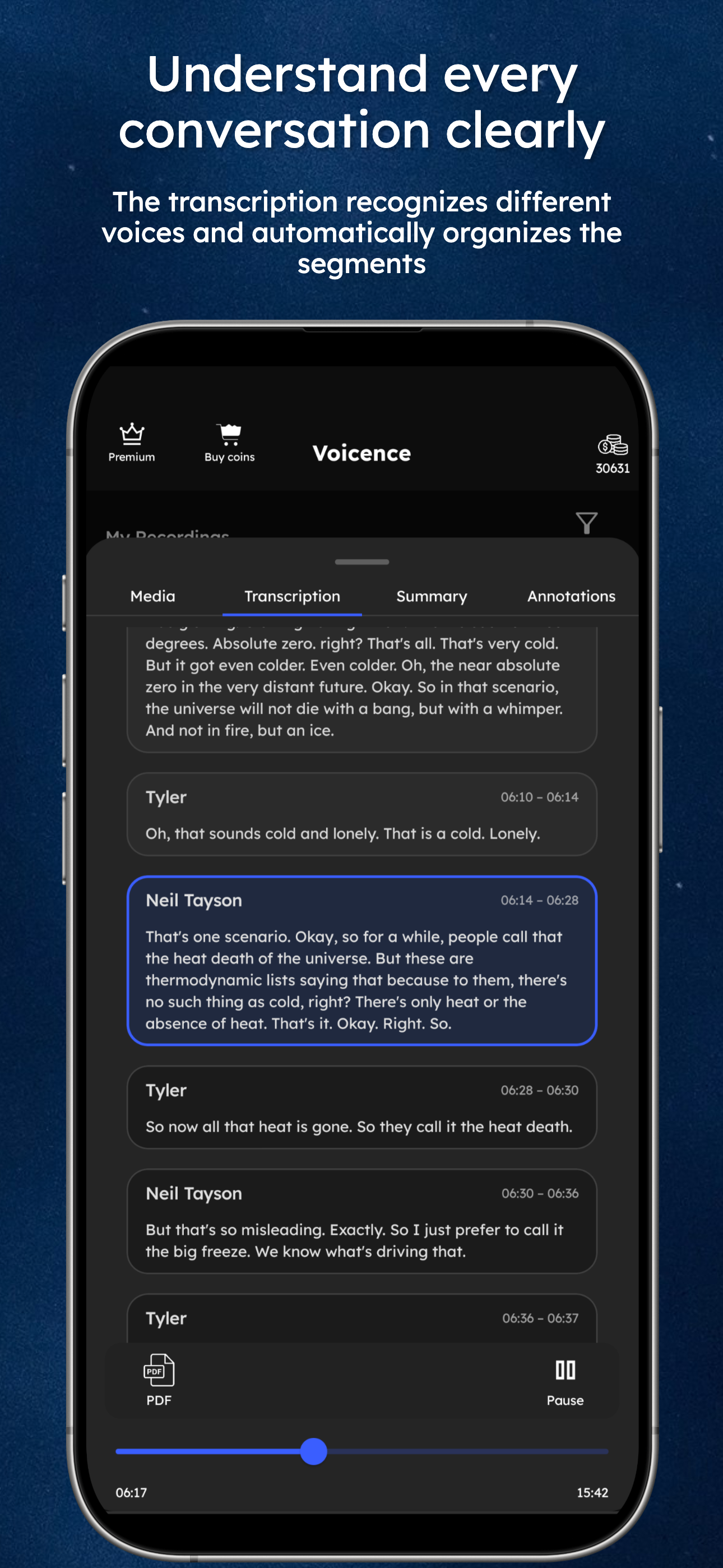 Transcribe Audio&Voice to Text screenshot 4