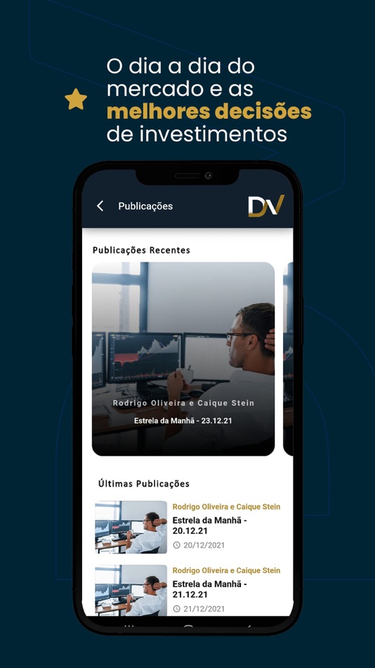 #3. Blue3 Research (iOS) 由: DV INVEST ANALISE DE INVESTIMENTO LTDA