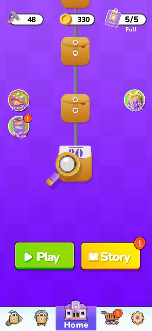 Clue Hunt - Logic Puzzle Game screenshot 1