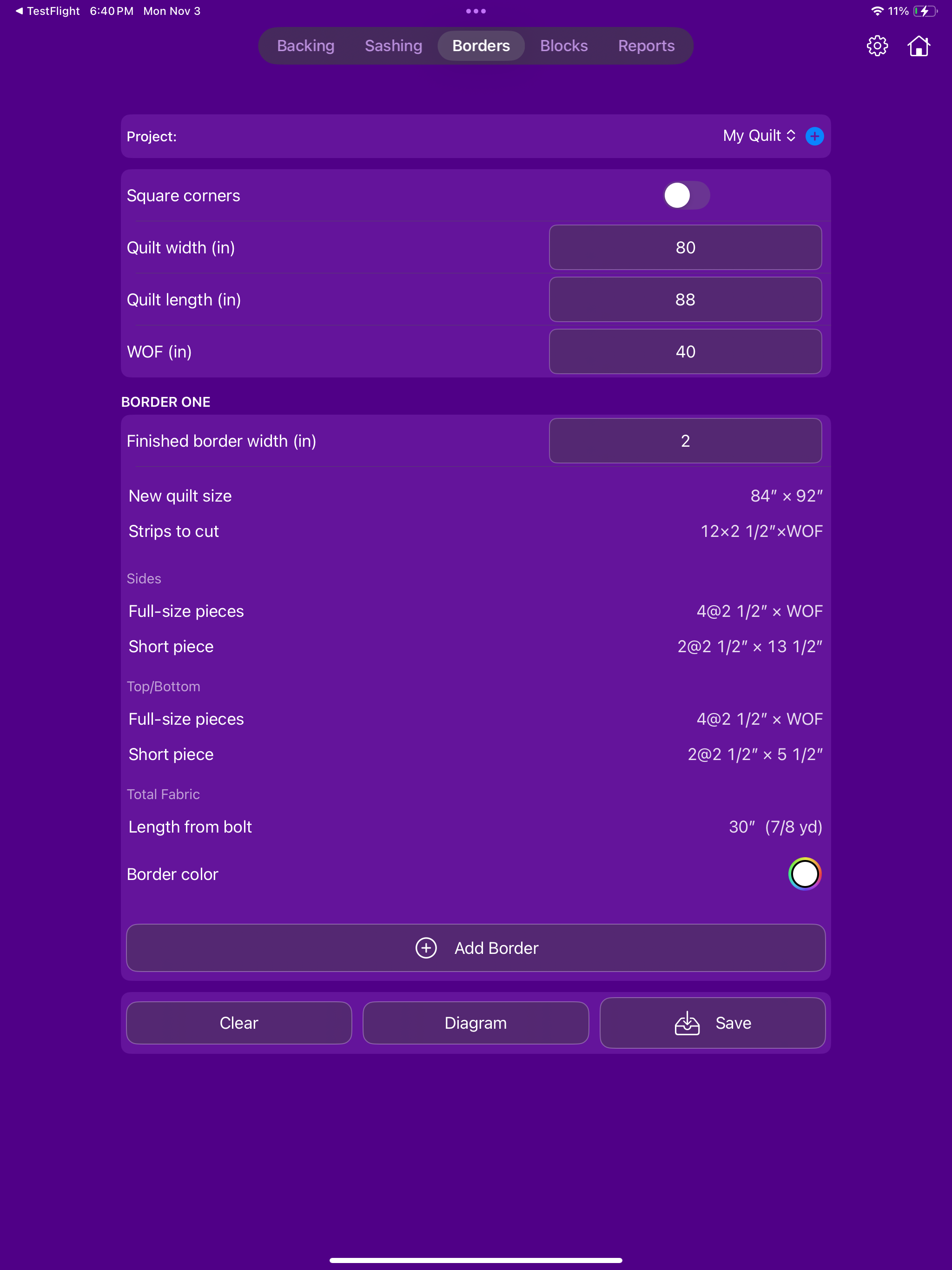 Quilt-a-lator screenshot 12