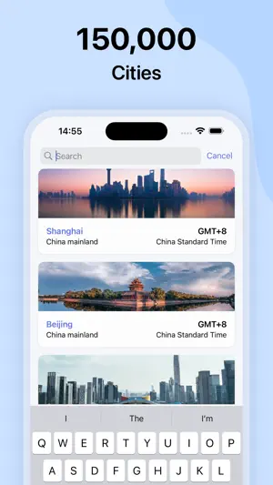 TimeBridge World Clock Widget screenshot 2