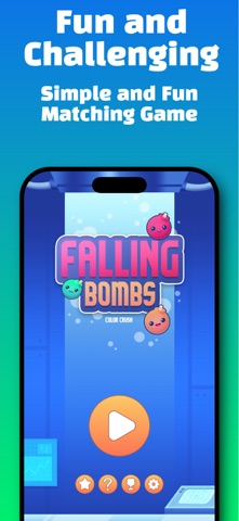 Falling bombs - Color Crush Screenshot 2 of 5