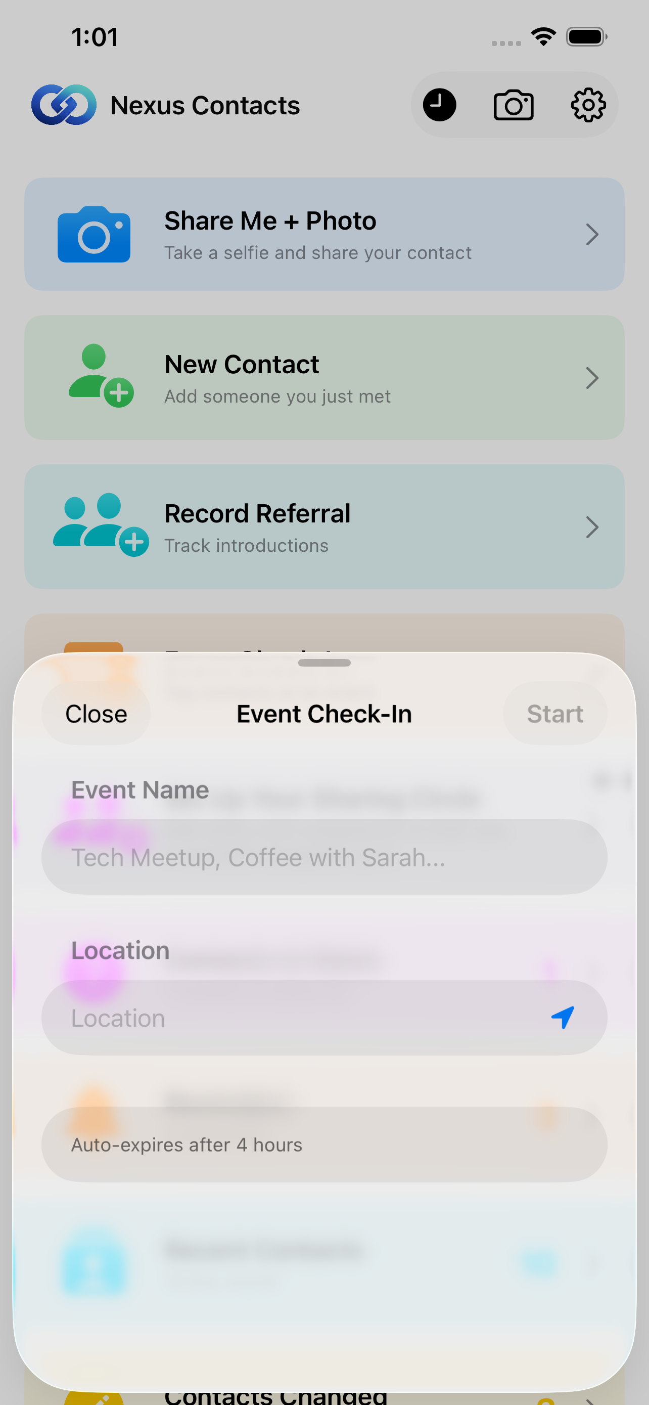 Nexus Contacts