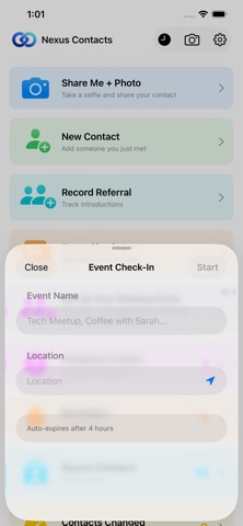 Nexus Contacts screenshot