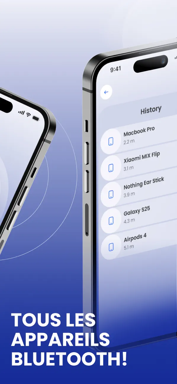 Screenshot #2 pour Bluetooth Scanner: Tag Tracker
