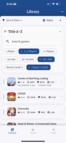 Board Game Sidekick screenshot
