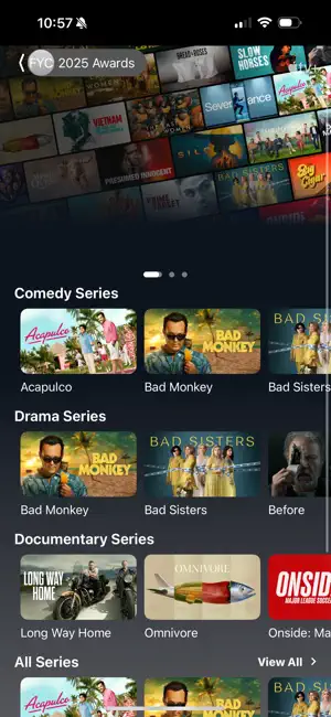 Apple TV FYC screenshot 2