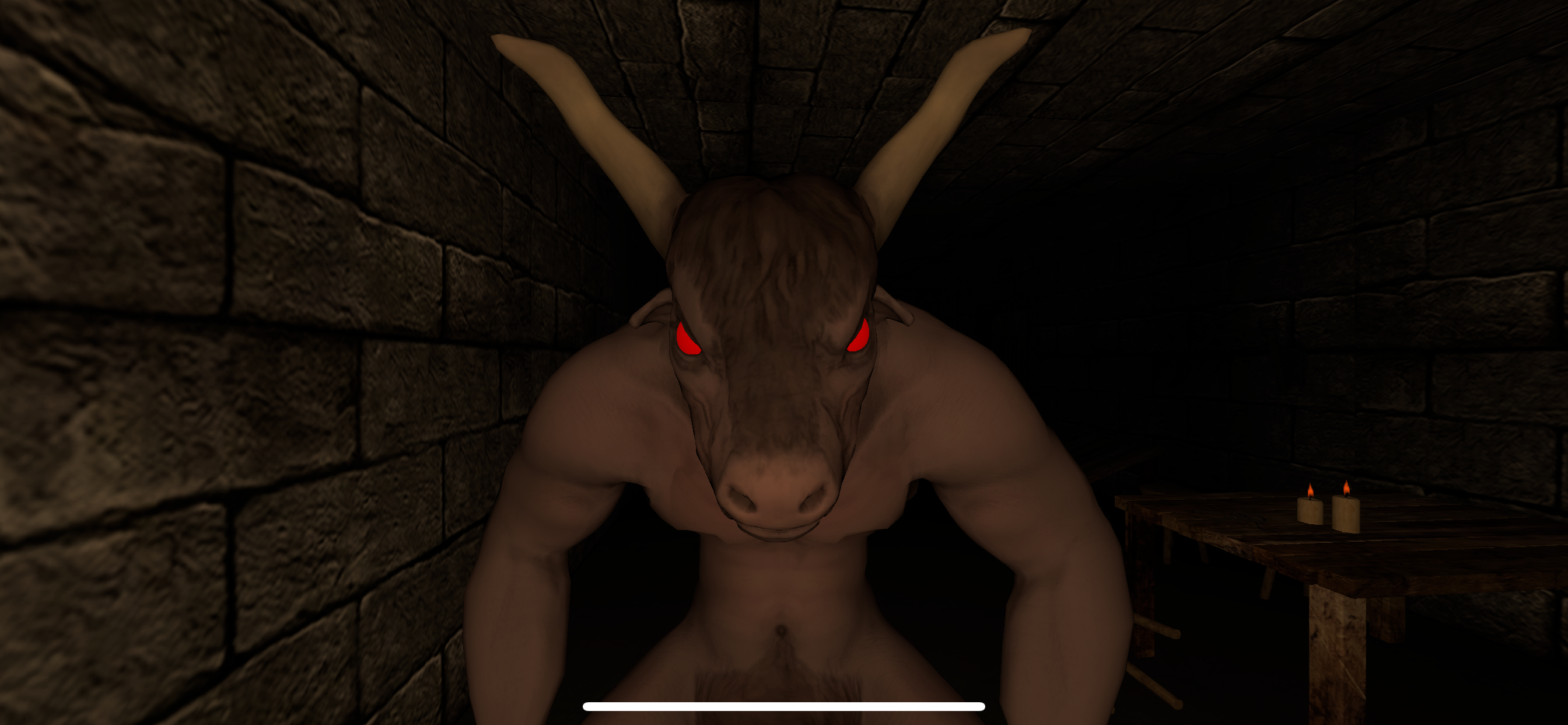 Minotaur Labyrinth Horror