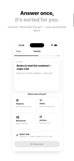 Lucid: Second Brain screenshot 1