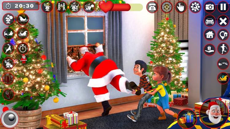 Santa Claus Christmas Fun Game