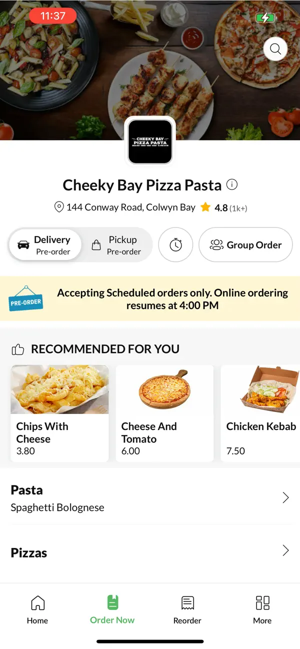 Screenshot #3 pour Cheeky Bay Pizza Pasta