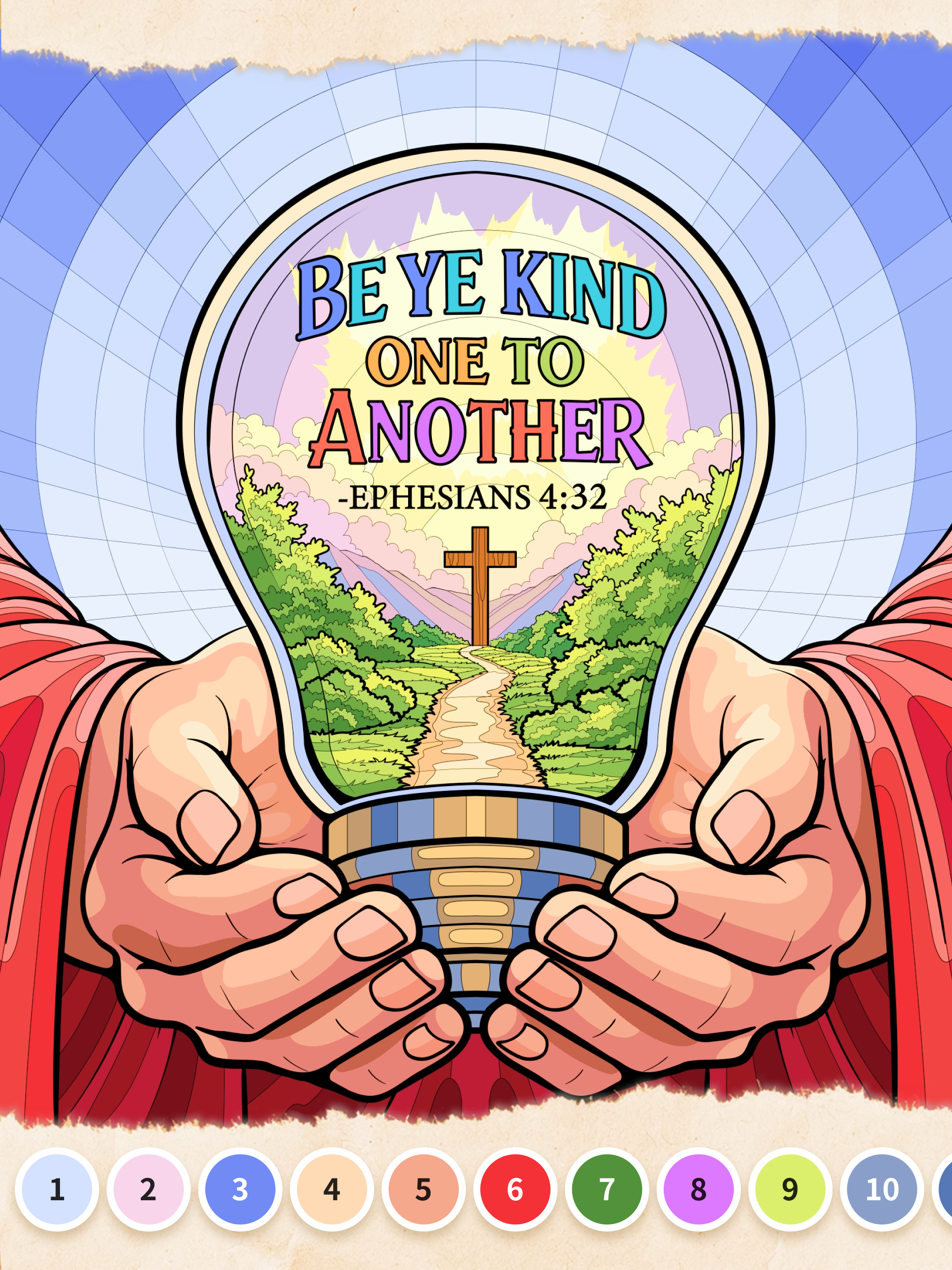 Faith Color-Bible Coloring