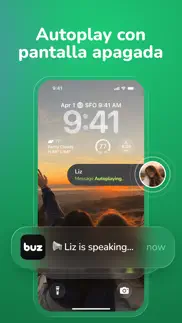 buz - voice connects iphone capturas de pantalla 2