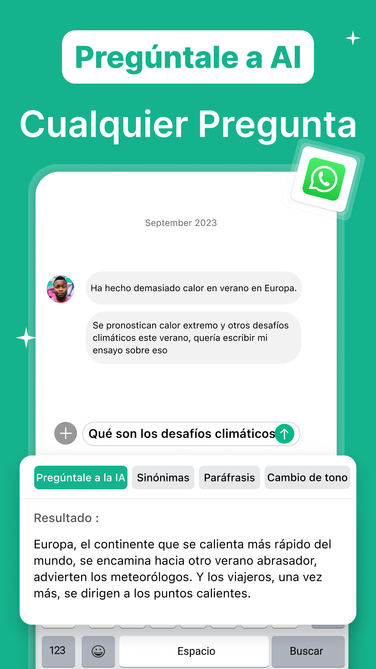 TypeAI : App de teclado IA