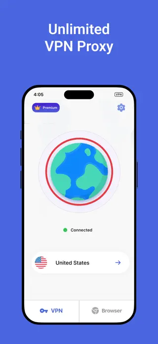 VPN-Z Interface Screenshot 3