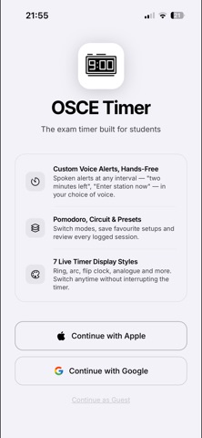 OSCE-Timer Screenshot 3 of 5