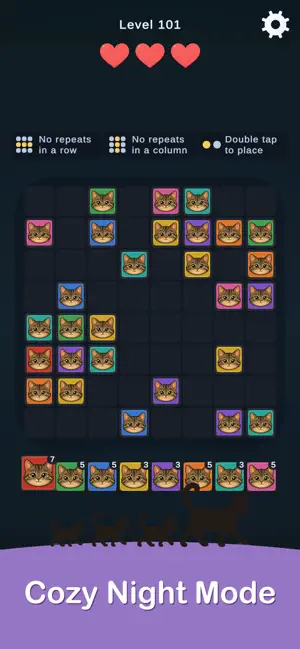 Kitten Square: Sudoku Puzzle screenshot 3
