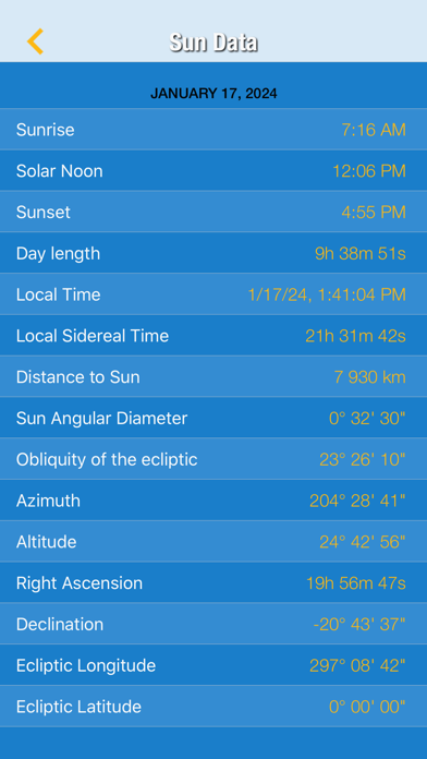 The Sun: Sunrise sunset Times Screenshot