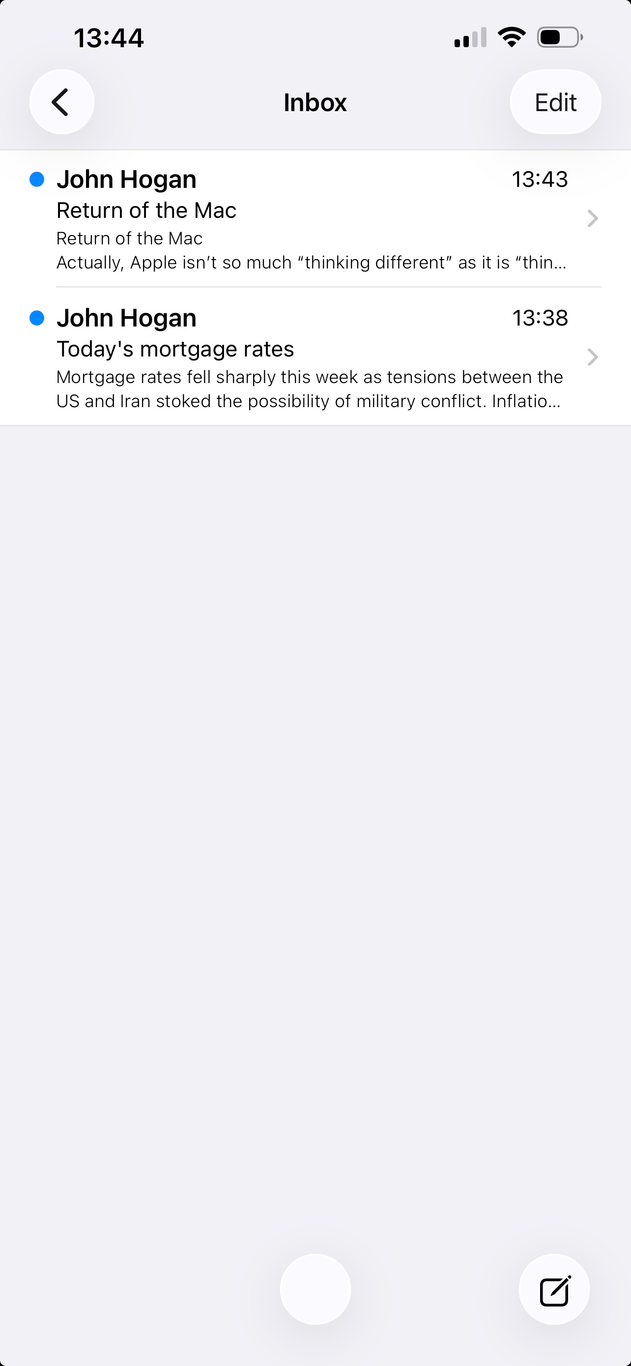 KeyRepoMailIOS screenshot 4