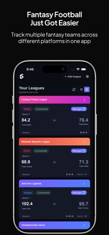 LeagueSync Screenshot 1 of 3