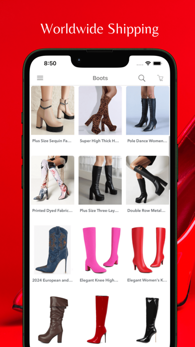Cheap Fashion Shoes Stores Screenshot