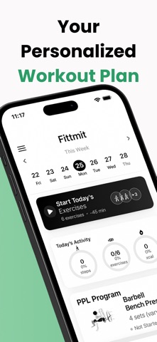 Fittmit Nutrition & Workout Screenshot 2 of 7