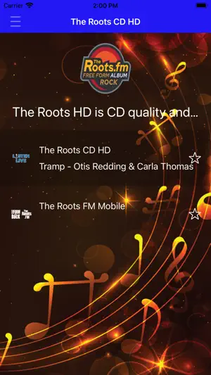 The Roots HD Radio screenshot 1