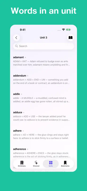 Mnemonic Dictionary screenshot 9 of 10