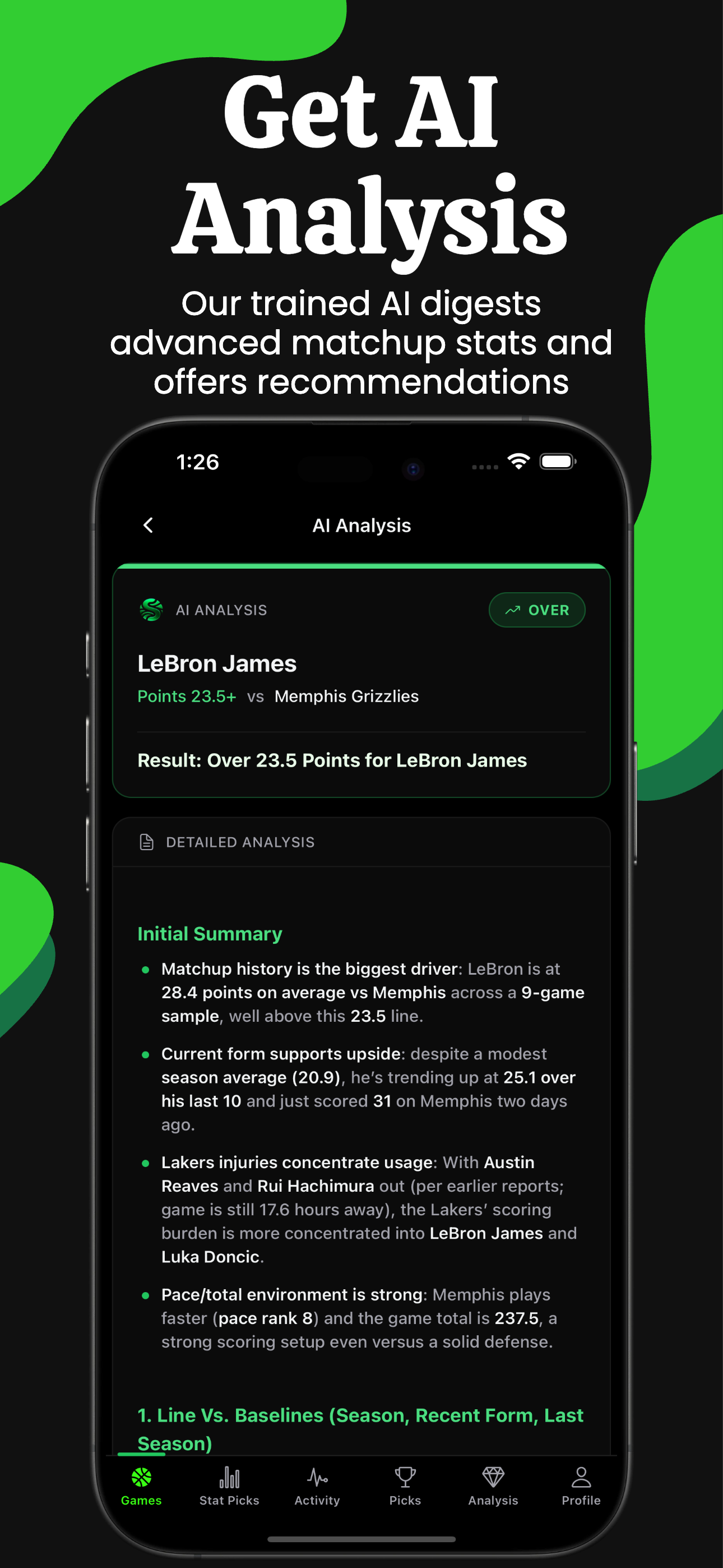 Stat Pick: Player Props & AI screenshot 4