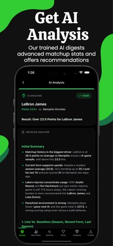 Stat Pick: Player Props & AI screenshot