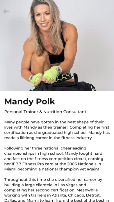 Mandy Polk Fitness Screenshot