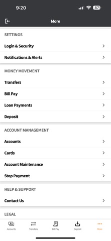 MBTC Mobile Banking Screenshot 4 of 5