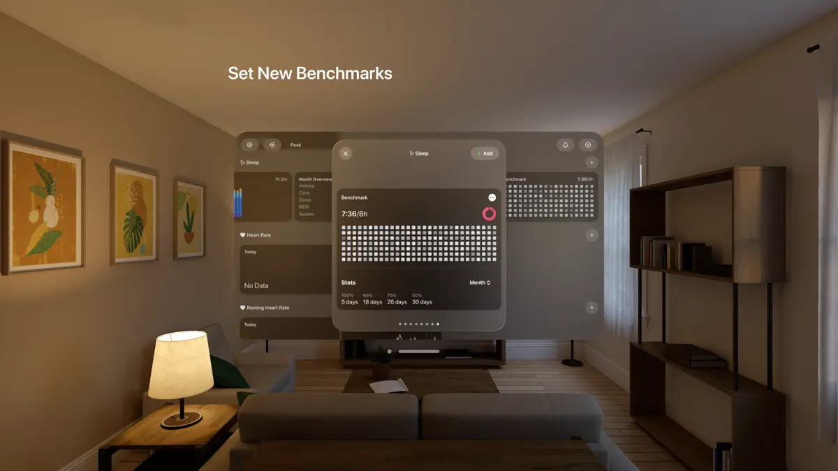 Peak: Fitness Widgets screenshot 4