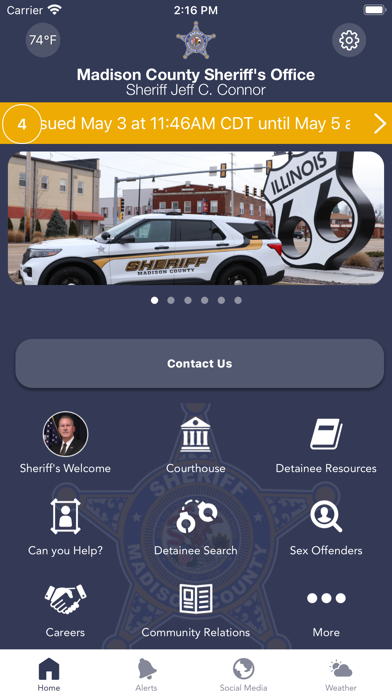Madison County Sheriffs Office Screenshot