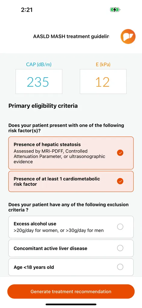 myFibroScan - Medical App | MWM