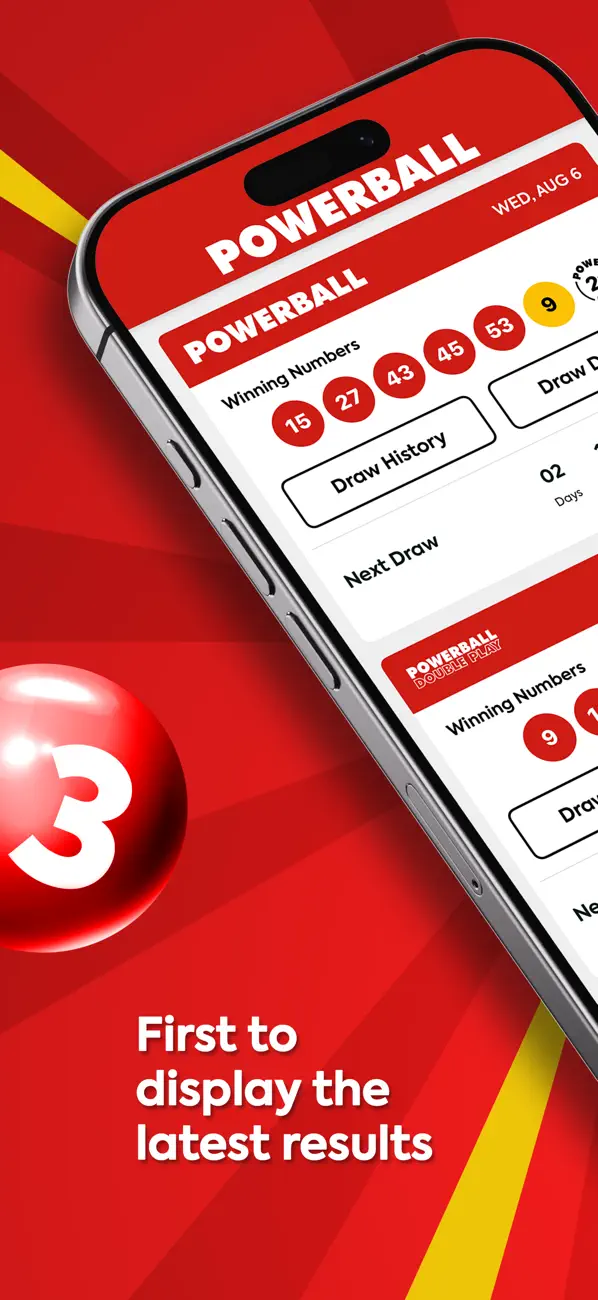 Screenshot #1 pour Powerball Lottery