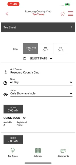 Roseburg Country Club screenshot 2
